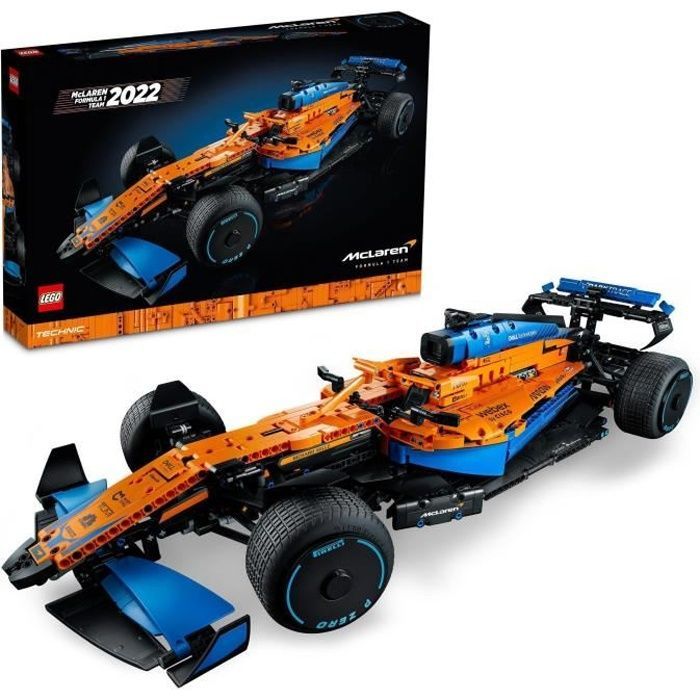 LEGO® 42141 Technic McLaren Formula 1 2022 Race Car, F1 Model, Construction Kit, Model Kit for Adults