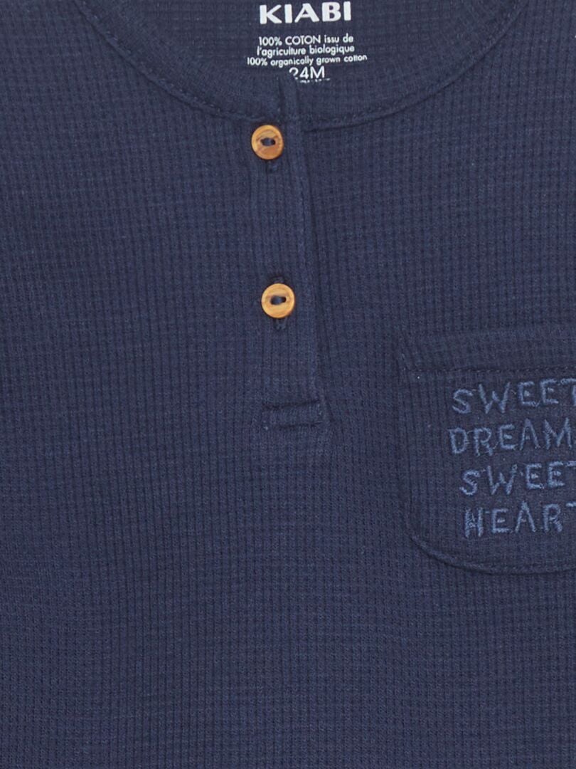 Pyjamaset - 2-delig - BLAUW