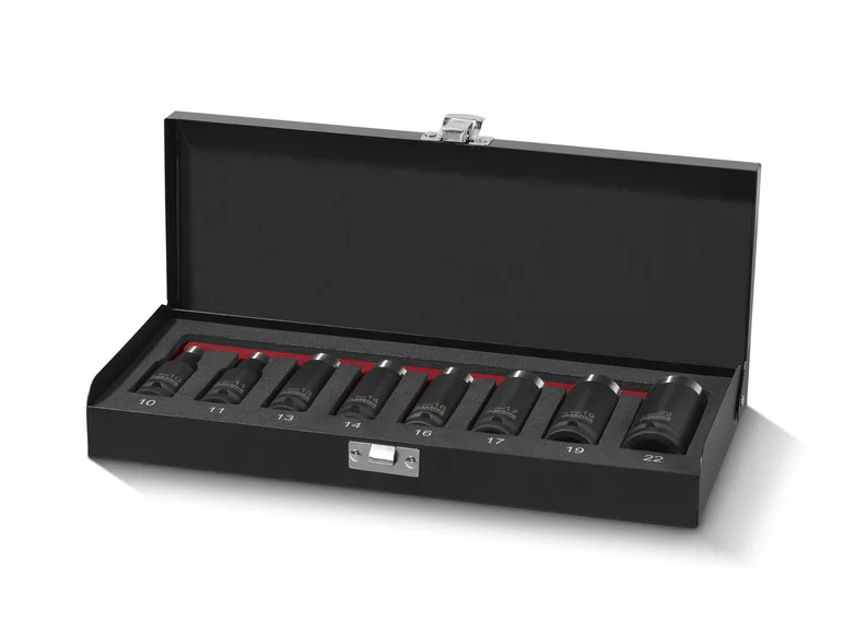 Soquetes de impacto PARKSIDE PERFORMANCE® Zestaw PSNP 8 A1, 8 sztuk