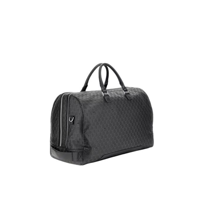 Bolsa de viaje negra para hombre GUESS - Bolsa de lona Torino 300544