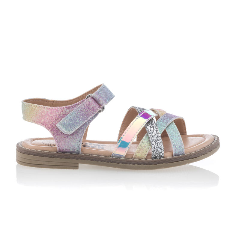 Sandale / Pantofi cu vârful deschis pentru fete, multicolore