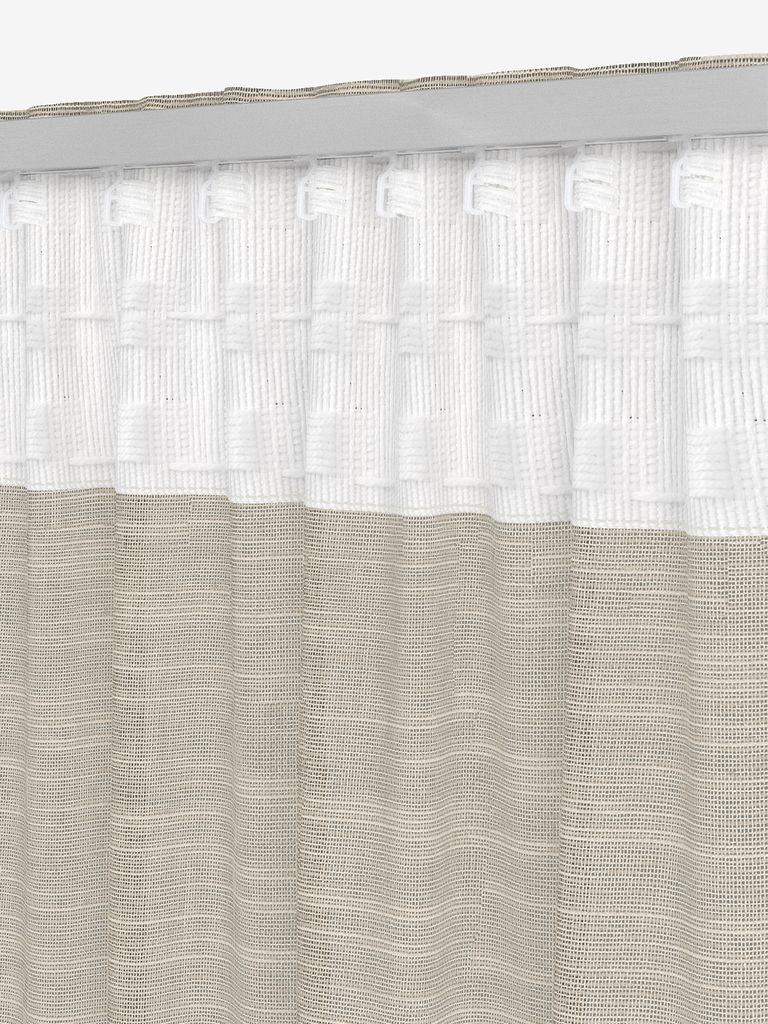 ABRAUR zavjesa ABRAUR 1x140x300cm boja pijeska