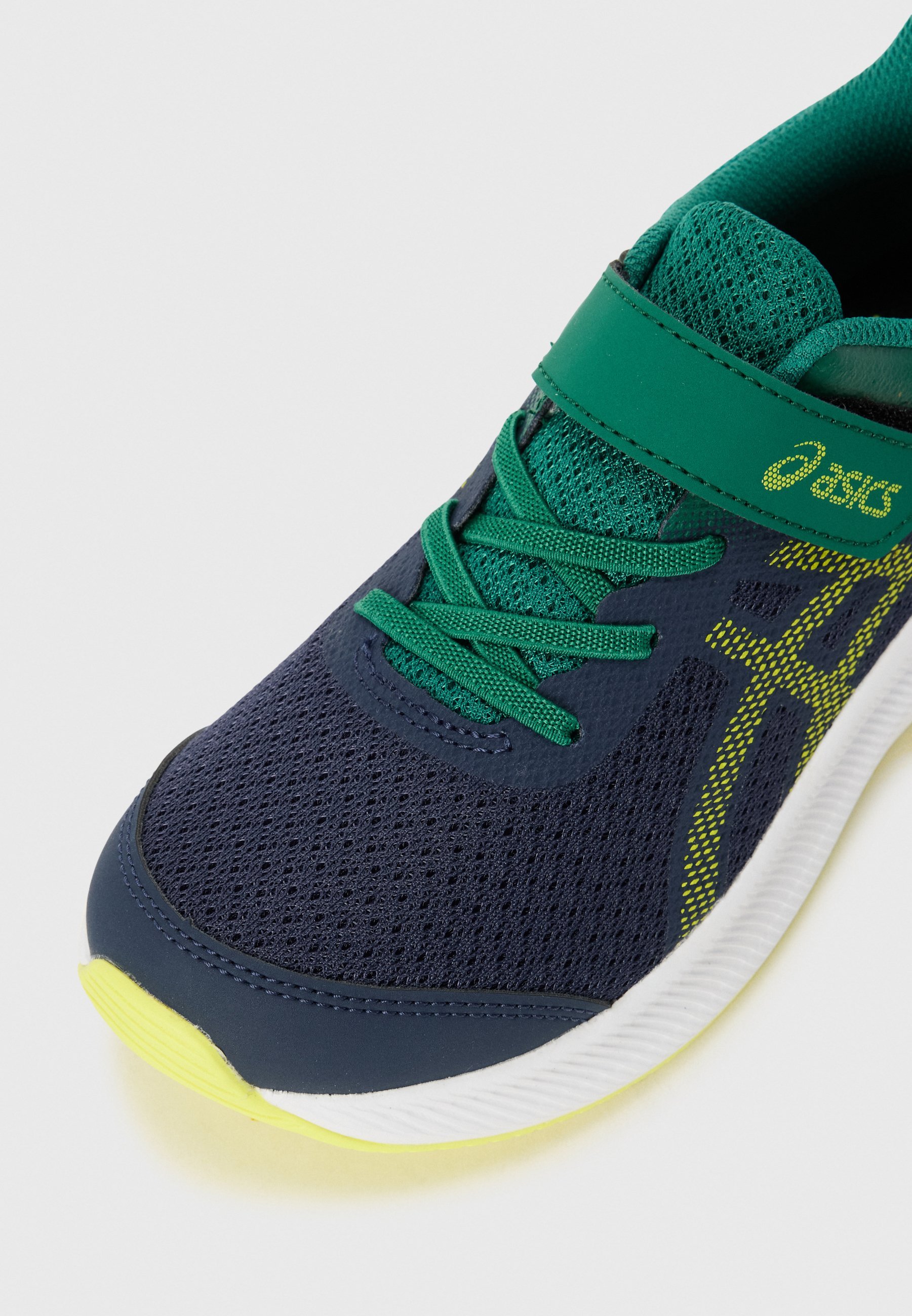 ASICS PATRIOT 13 UNISEX - Hardloopschoenen voor op de weg - middernacht/citroen