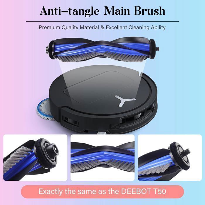 T50 Accessoires pour Ecovacs Deebot Ecovacs Deebot T50 Omni / T50 Pro Omni  Aspirateur