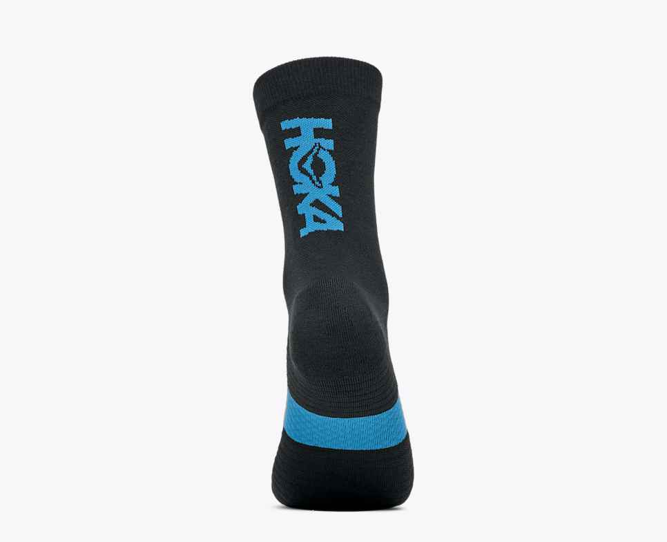 HOKA GPX Crew Run Sokk Svart