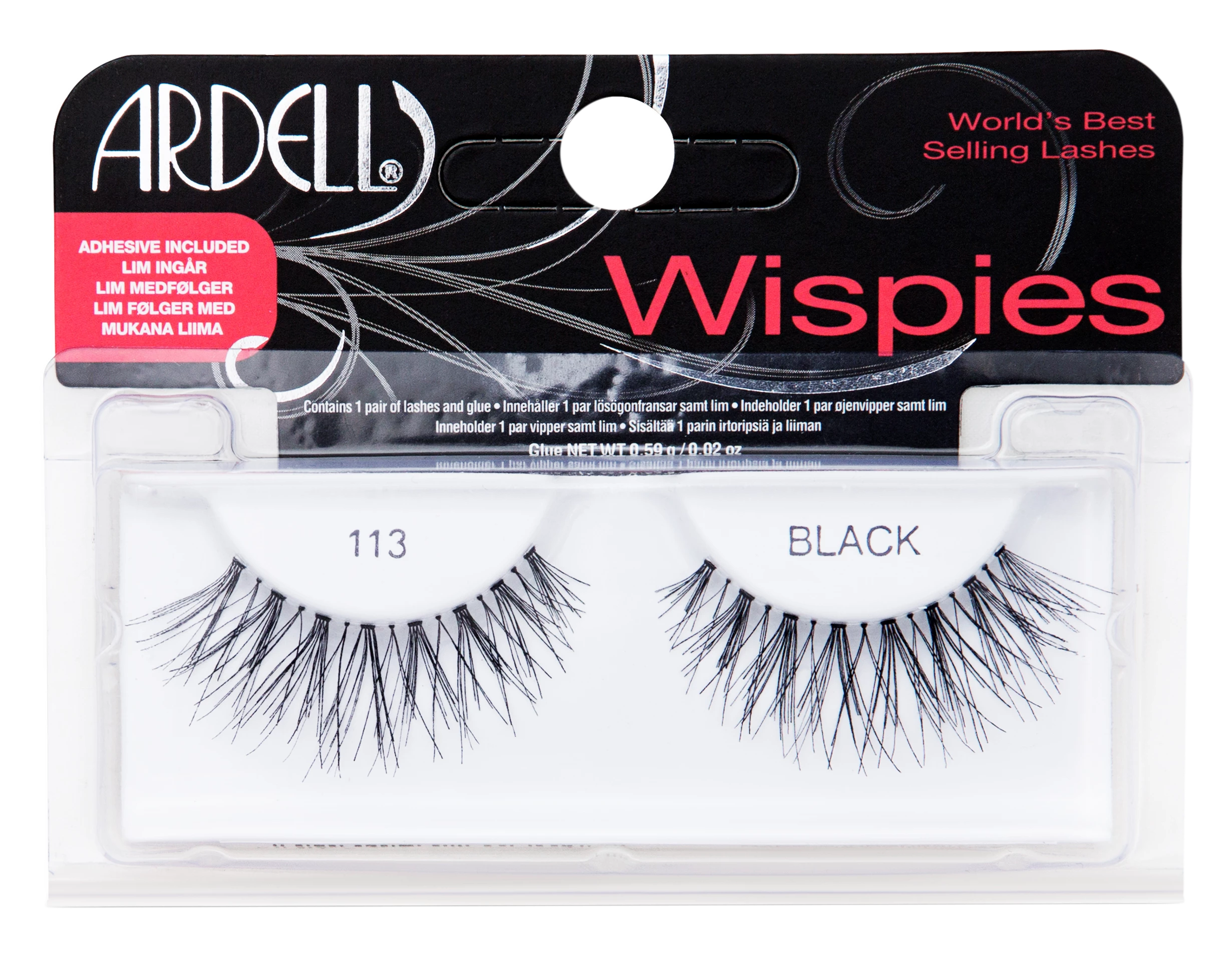Gene subțiri tip strip lashes 113 - Ardell