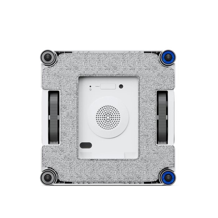 Robot lavavetri ECOVACS WINBOT W2S, pulizia intelligente da bordo a bordo con spazzola TruEdge™, spruzzatore d'acqua a 3 getti.