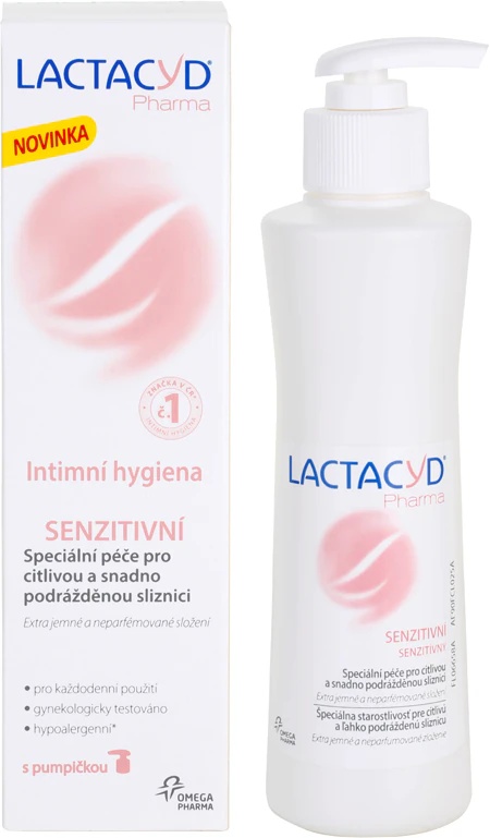 „Lactacyd Pharma“ švelni emulsija intymiai higienai