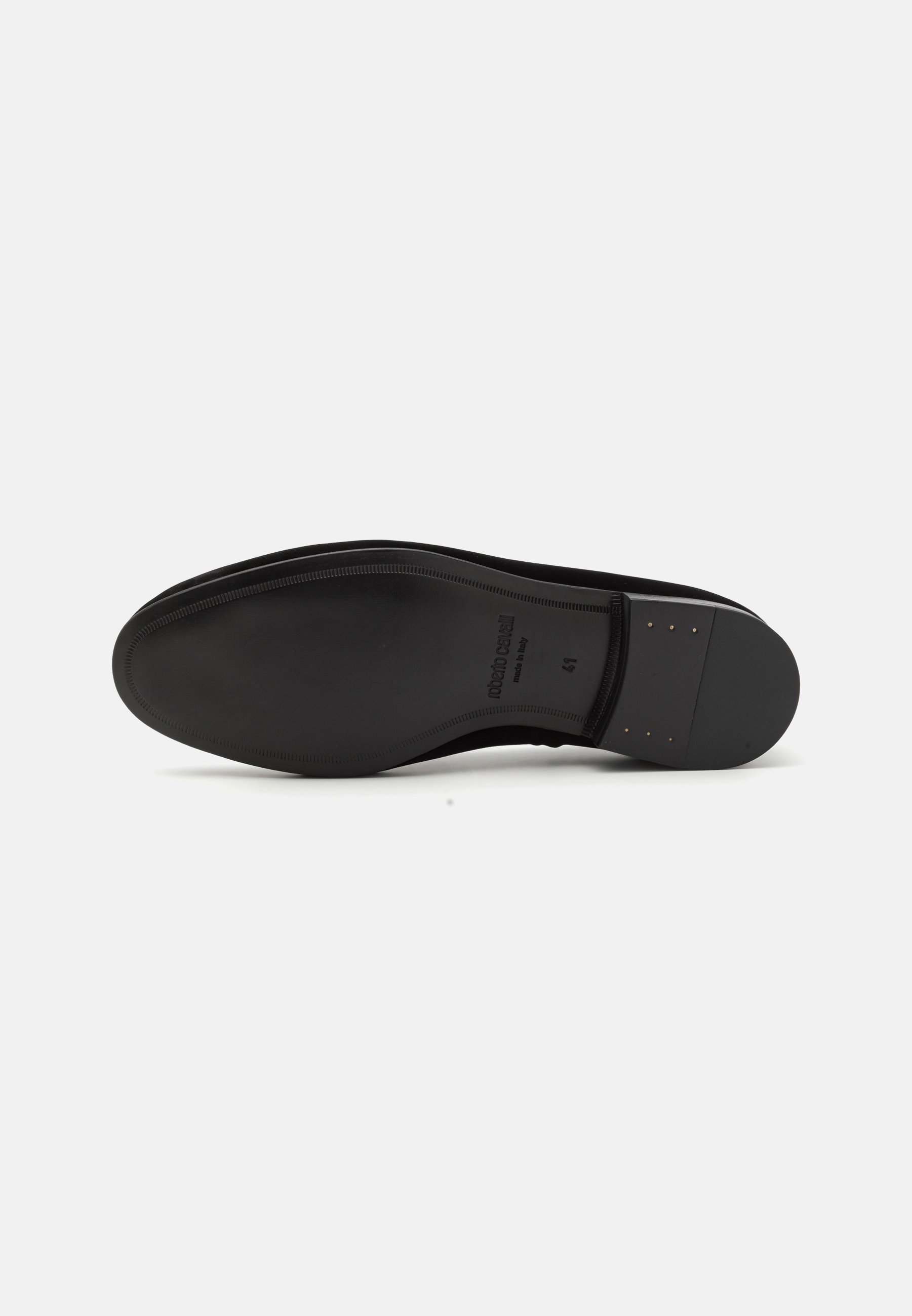 Roberto Cavalli LOAFER - Instappers - nero/oro