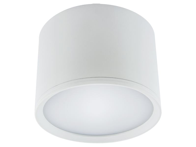 Lampa natynkowa Rolen LED aluminiowa biała