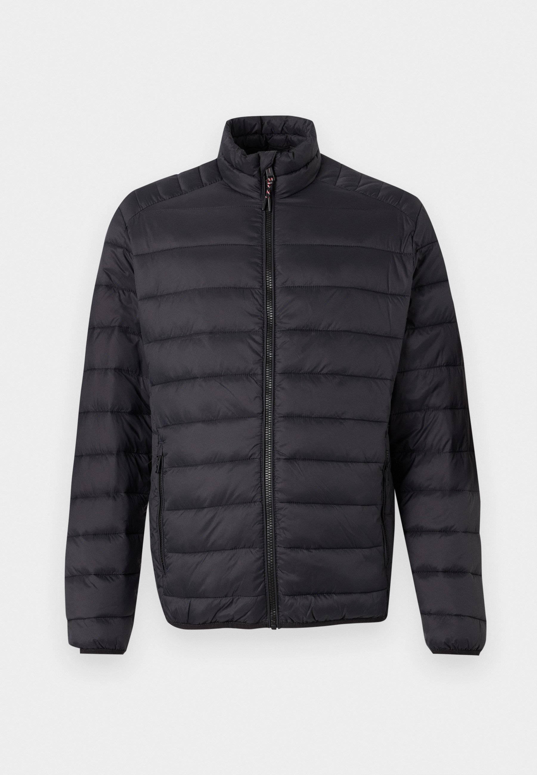 Jack & Jones JJEBRADLEY LIGHT PUFFER COLLAR - Lichte jas - zwart