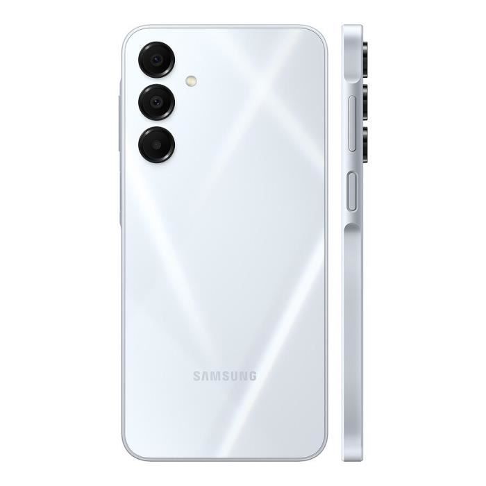Smartphone Samsung Galaxy A16 5G de 128 GB, color gris.