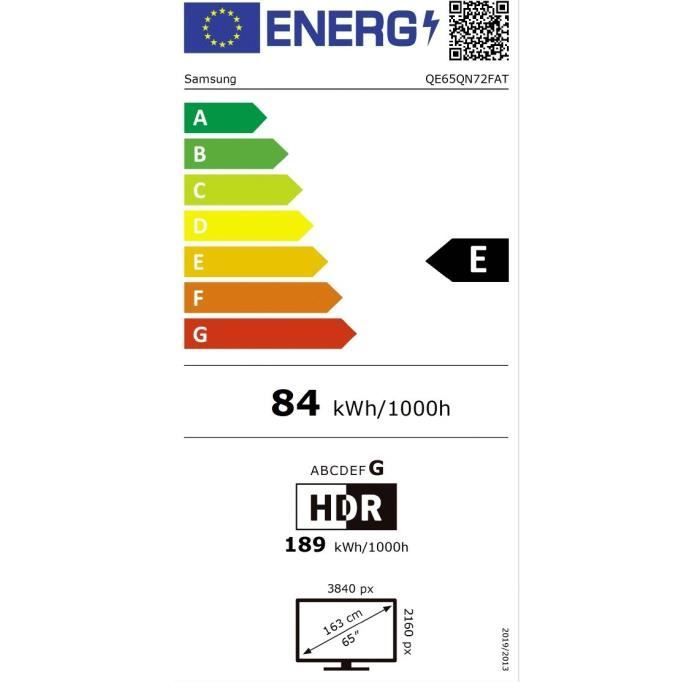 Samsung 65QN72F - TV NeoQLED MiniLED 65