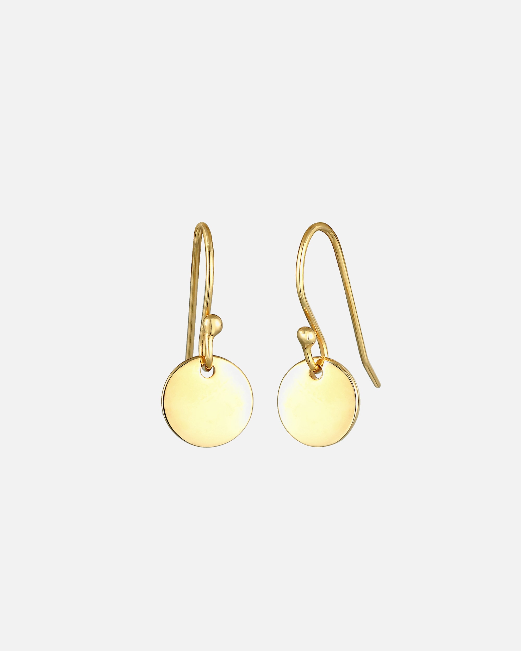 Elli Basic Plaquettes Boucles d'Oreilles Femme - (925/1000) Argent