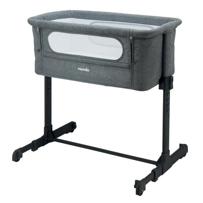 Berço portátil NANIA DODI para dormir junto com o bebê - 2 em 1 - Colchão ultraconfortável de 4 cm de espessura - C 80 x L 42 cm