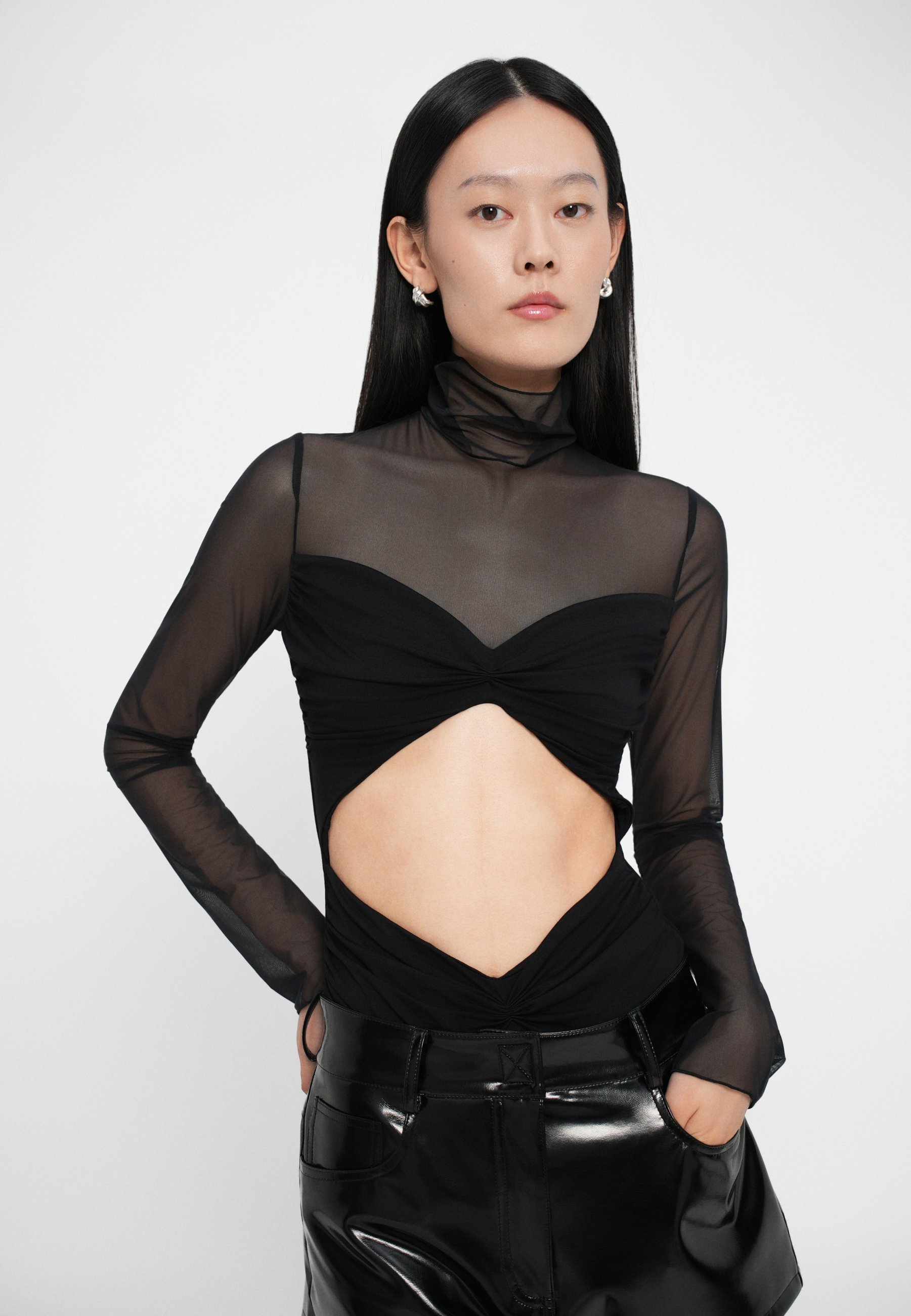 Undress Code IVY BODYSUIT - Langärmeliges Oberteil - schwarz