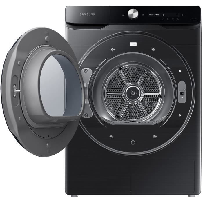 Secadora con bomba de calor SAMSUNG DV16DG8600BV - 16 kg - Inverter digital - Ancho 84,4 cm - Secado óptimo - Negra