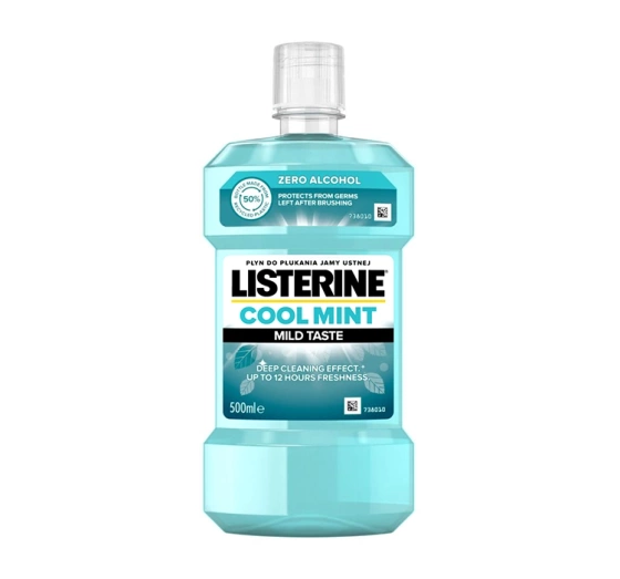 Listerine Cool Mint płyn do płukania jamy ustnej Mild Taste 500ml