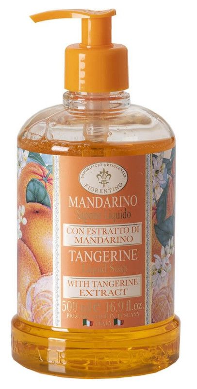 Tečni sapun Mandarina 100% biljni gelovi za kupanje i sapuni