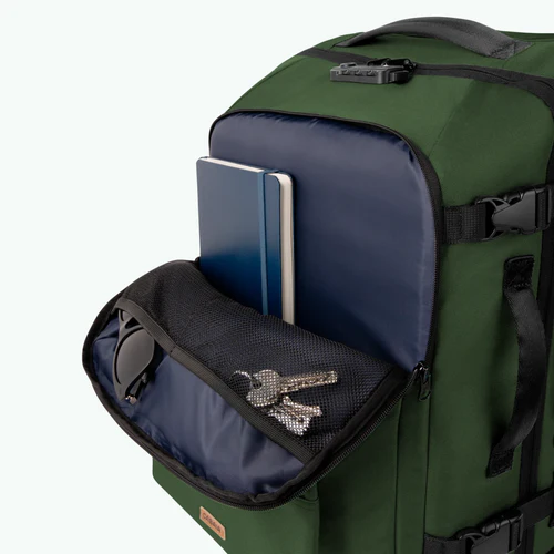 Cabaia Valise souple 2 roues small Coromandel kaki