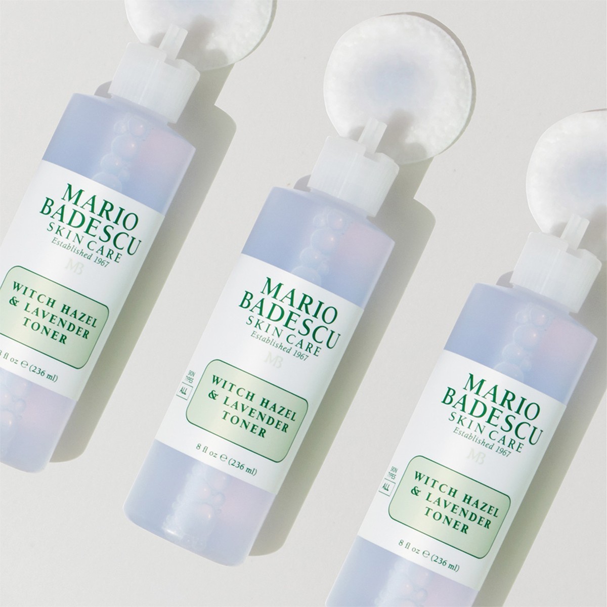 Mario Badescu veido tonikas su hamameliu ir levandomis, 236 ml