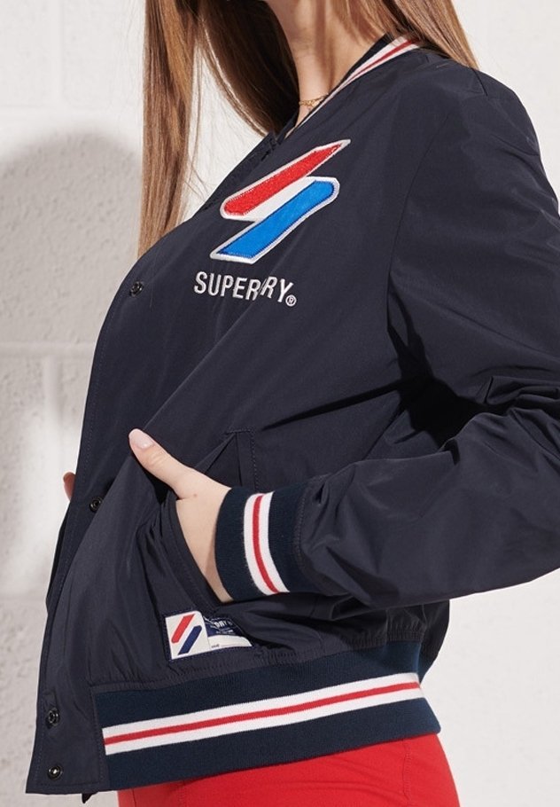 Μπουφάν Superdry & Co Bomber - σκούρο μπλε