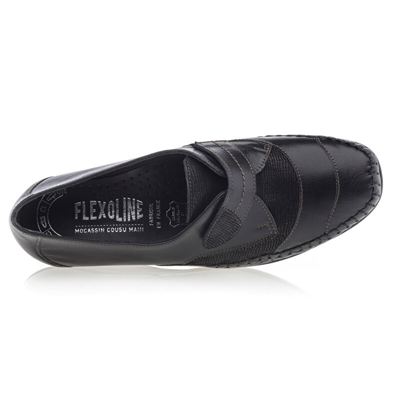 Zapatos cómodos para mujer, color negro.