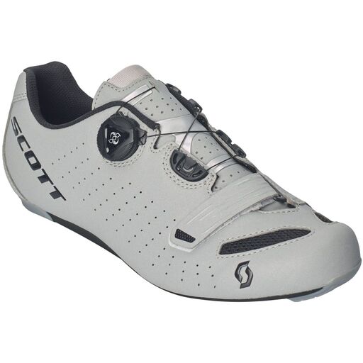  Scott Comp Damen-Rennradschuhe Boa Reflektierend Weiß