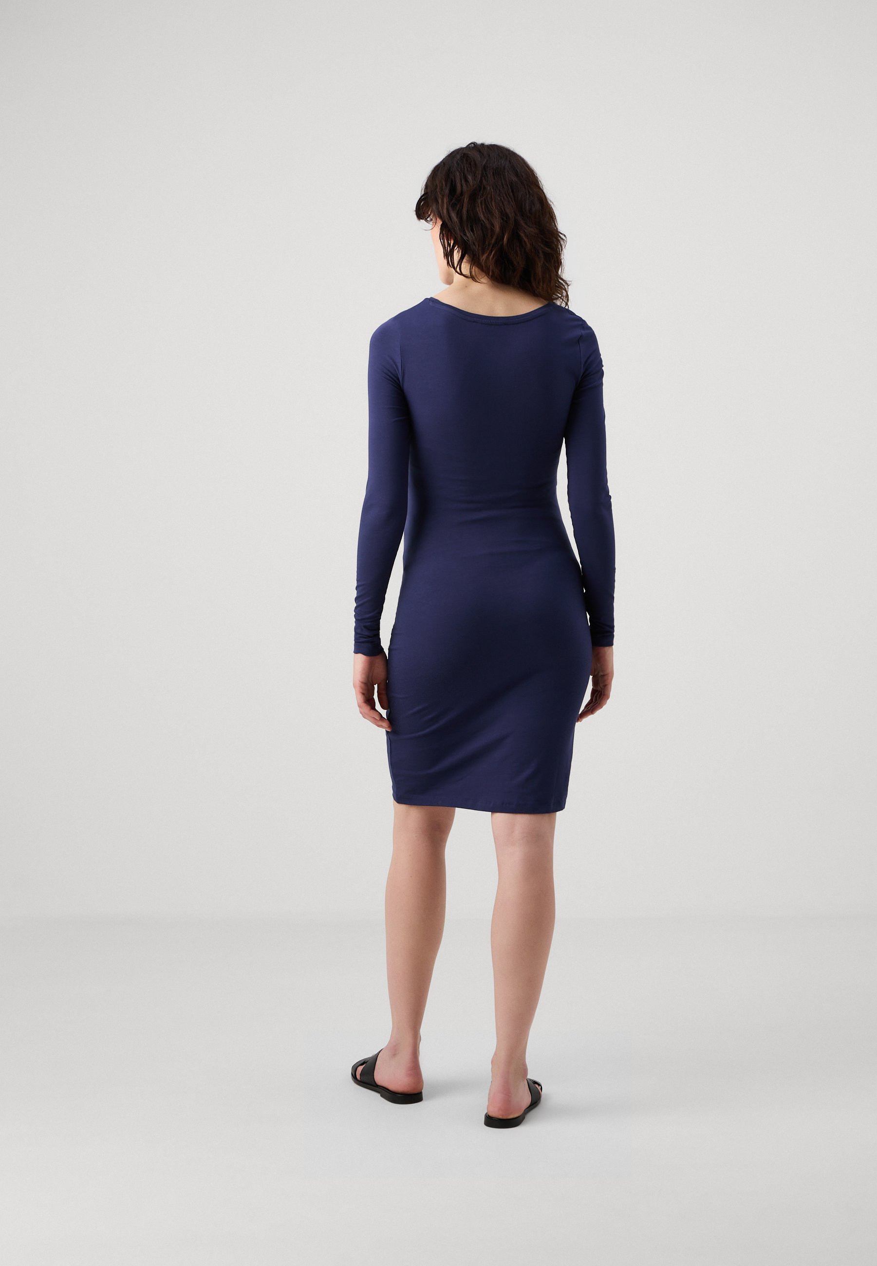 Anna Field MAMA PACK 2 - Robe en jersey - bleu foncé/noir