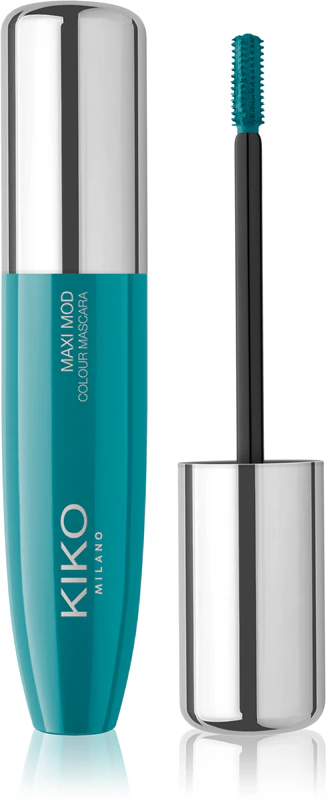 KIKO Milano Maxi Mod Colour Máscara para Cílios, máscara de cílios de longa duração e efeito volumizador.