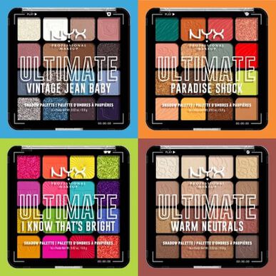 Nyx Ultimate Color I Know Professional szemhéjfesték paletta 1 egység 1 egység