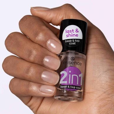 Essence 2-in-1 -alus- ja päällyslakka kynsilakka, 8 ml