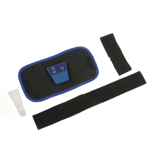 Muskel-Elektrostimulator, Gürtel, TPU, Blau und Schwarz, 5 x 21 x 14,5 cm