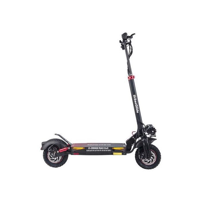 Monopattino elettrico Urbanglide Ecross Max 2X2, doppio motore, 17,5 A, nero