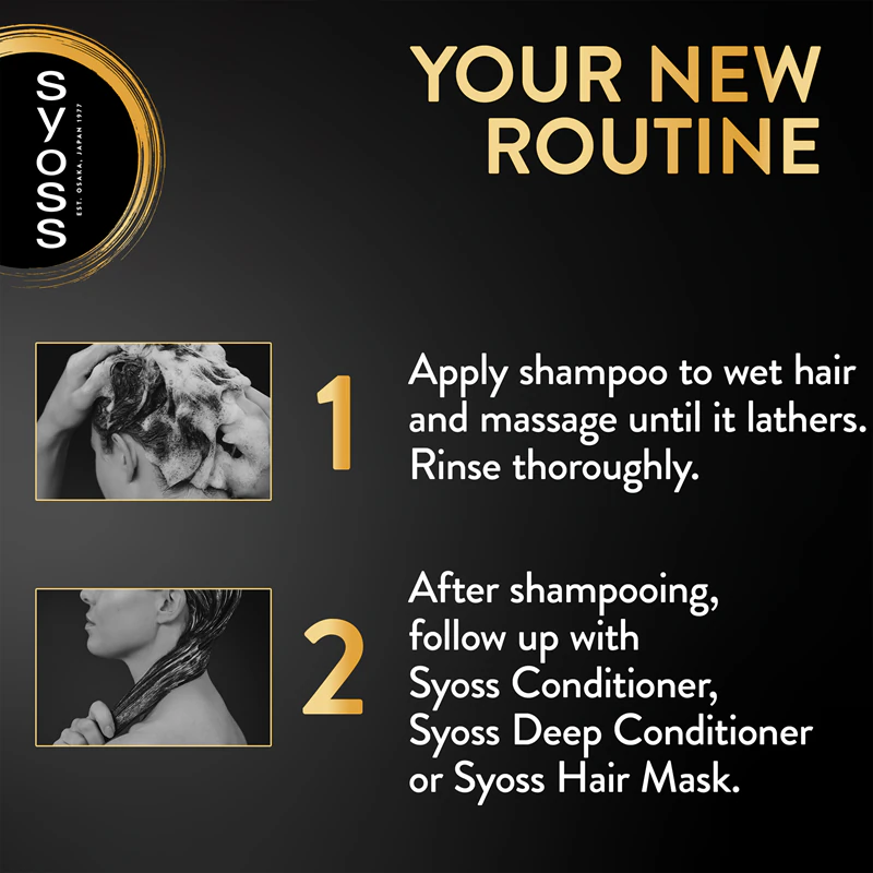 Shampoo Syoss Curls & Waves para cabelos cacheados e ondulados