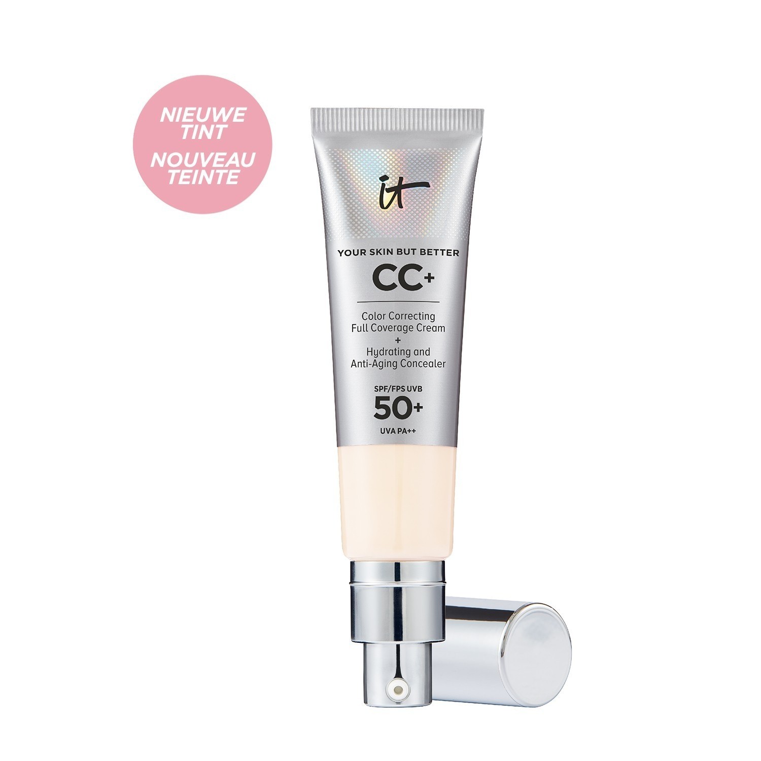 IT Cosmetics CC kremas „Your Skin But Better“ CC+ visiškai padengiantis kremas SPF50 – 32 ml