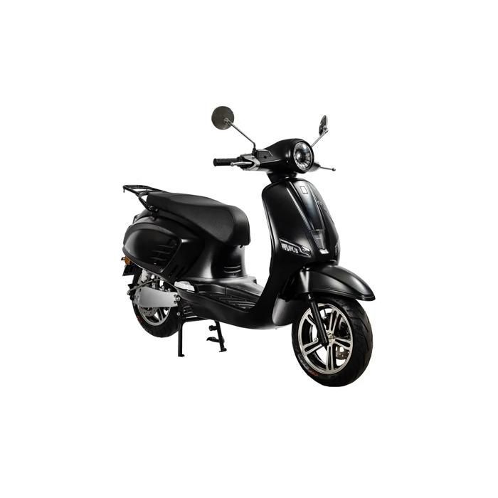 Scooter Électrique VISCOT 125cc – Moteur Brushless 5900W, Autonomie 120 km - Couleur: Noir