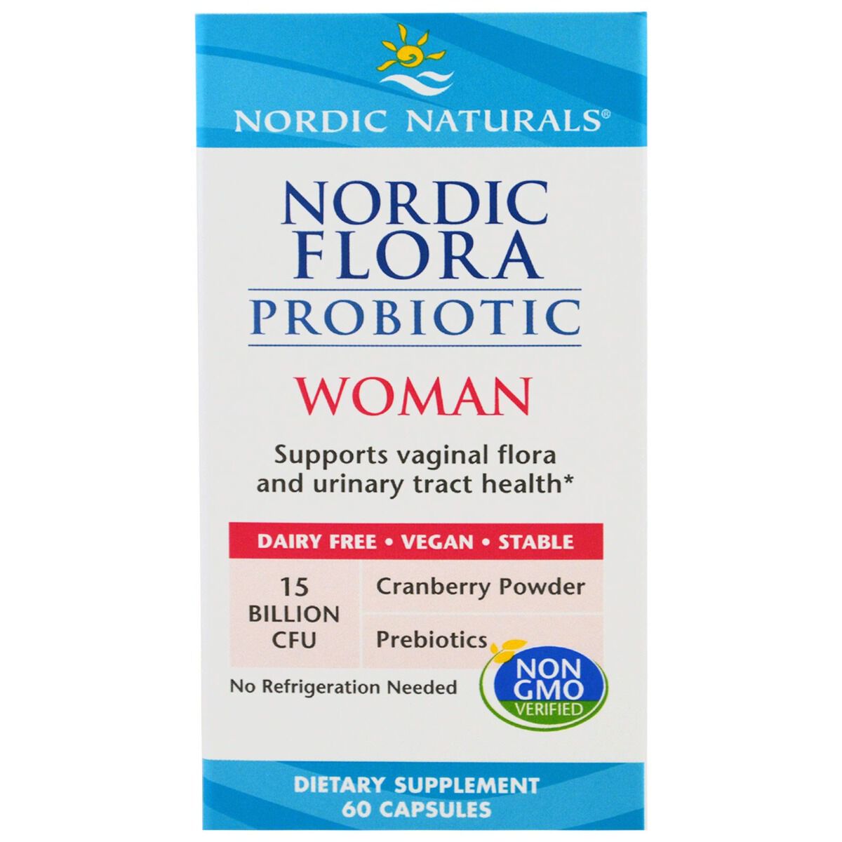 Probiotiques Flora de Nordic Naturals pour femmes
