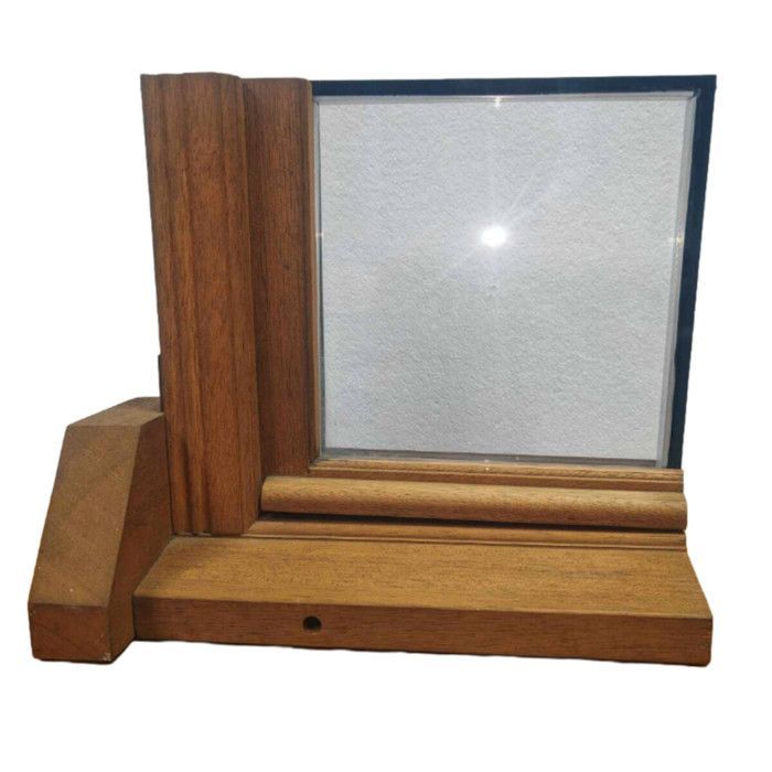 Wooden Window with 2 Panels, H60 cm x W90 cm, Frame Dimensions