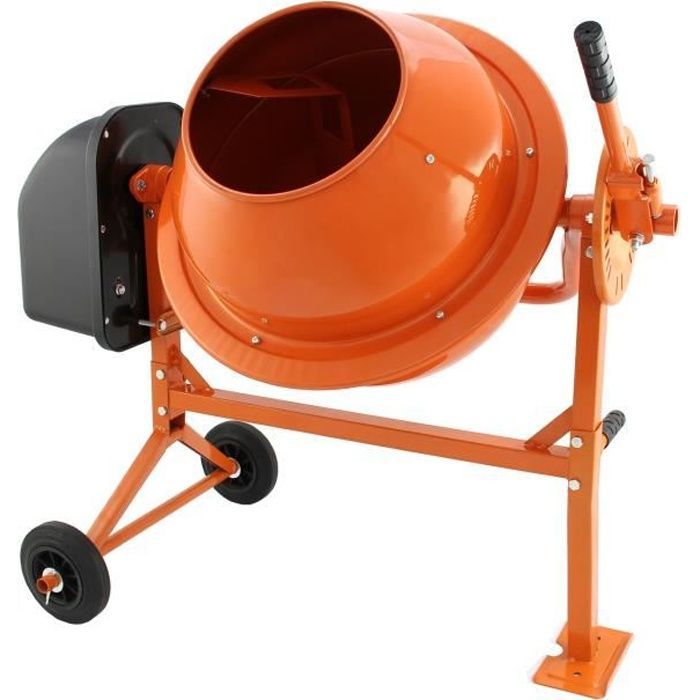 T-Mech - 70 liters 250W bærbar elektrisk sementblander