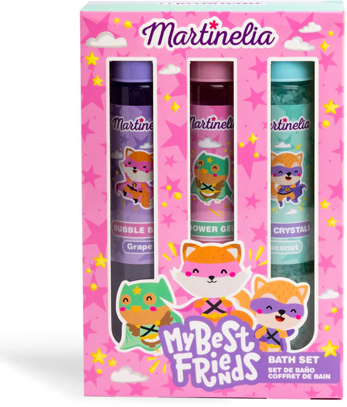 Conjunto de banho Martinelia My Best Friends para crianças a partir de 3 anos