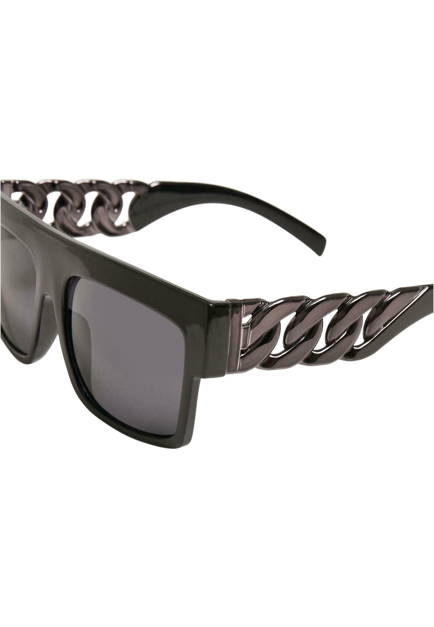 Occhiali da sole Urban Classics ZAKYNTHOS WITH CHAIN - nero argento
