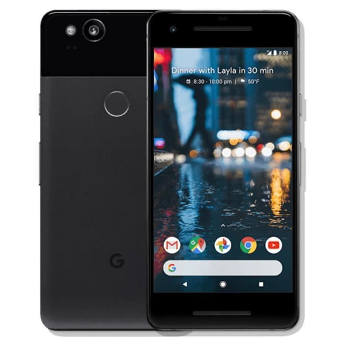 Téléphone Noir Google Pixel 2 64GB