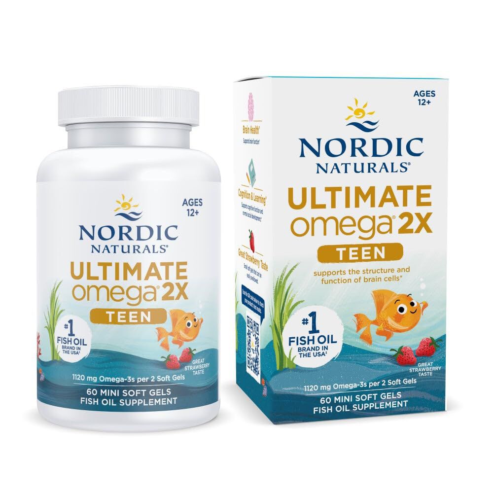 Nordic Naturals Ultimate Omega 2X pusaudžiem