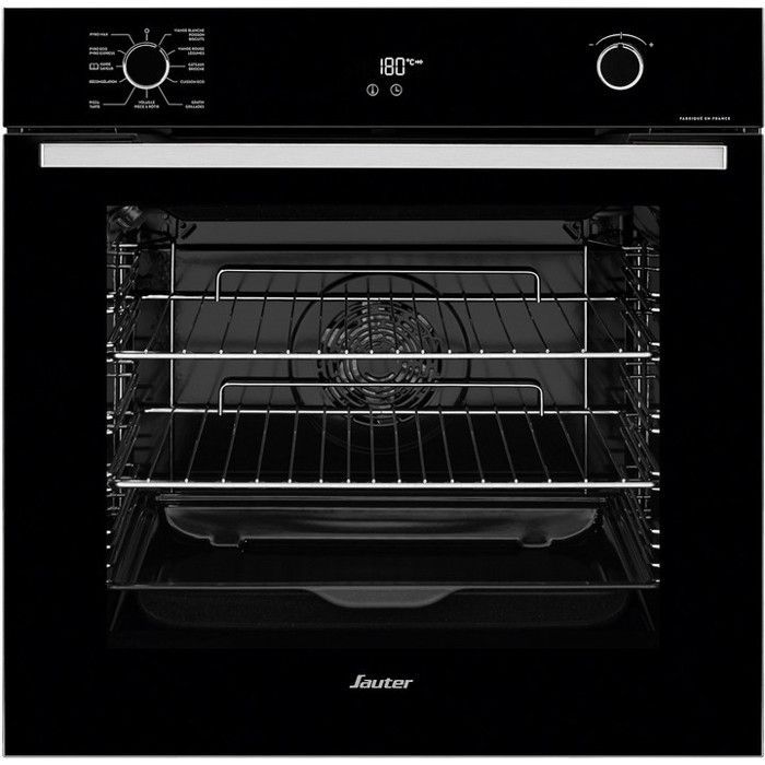SAUTER SOP6214LB Built-in Electric Oven - Pyrolysis - 73 L - Cool Door - Convection