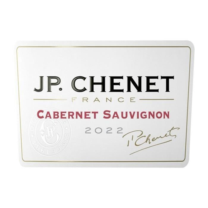 JP Chenet Cabernet Sauvignon - Red wine from Languedoc-Roussillon 2024