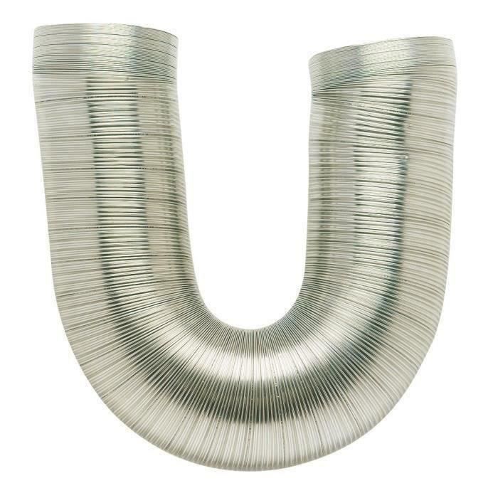 Conducto flexible de aluminio Ø100 mm x 3 m - AUTOGYRE - Accesorios de acabado o conexión