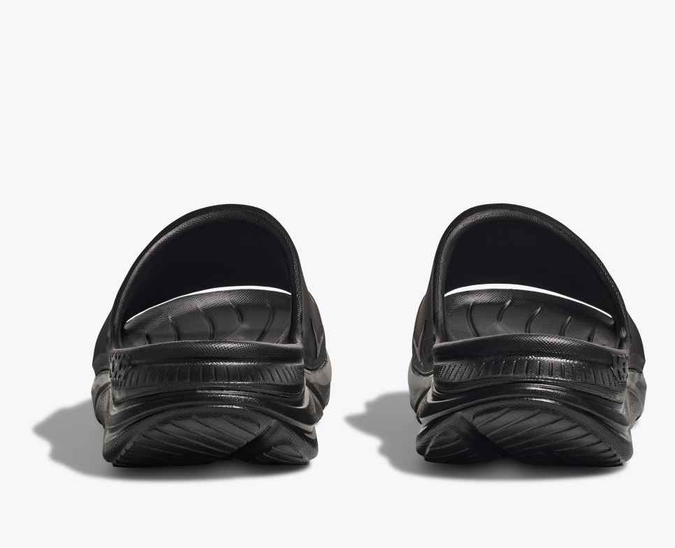 HOKA Sandales de sport Ora noires et blanches
