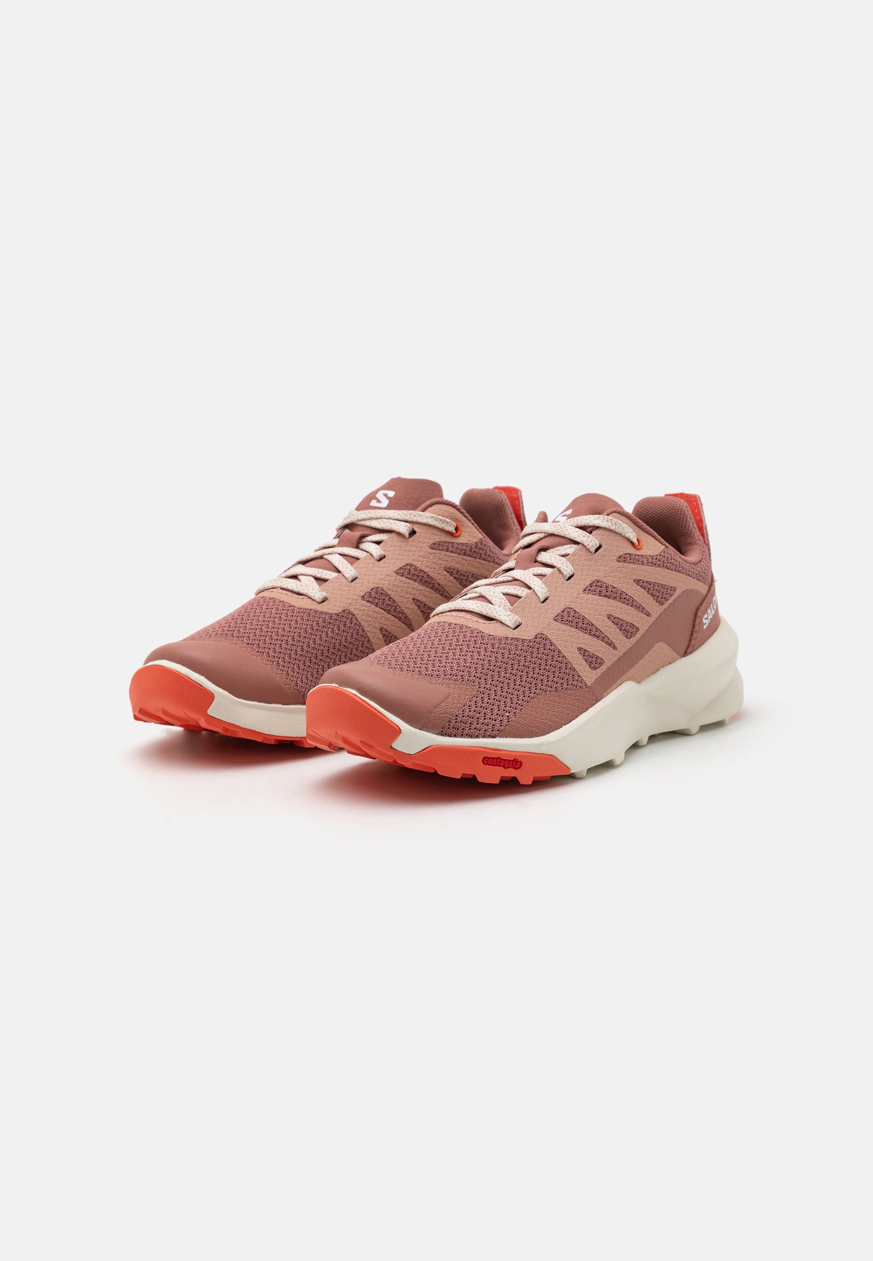 Salomon PATROL UNISEX - Trekingové boty - black/vanilla ice/emberglow