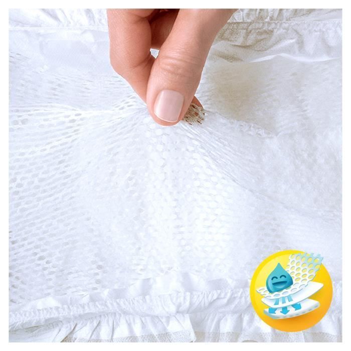 PAMPERS Premium Protection New Baby Taille 1, 2 à 5 kg - 72 Couches - Jumbo Pack